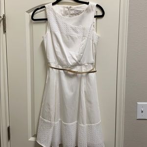 Calvin Klein white dress
